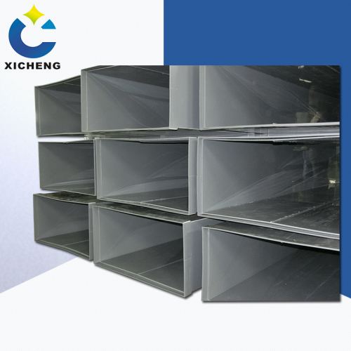 Industrial pp ventilation pipe with square shape