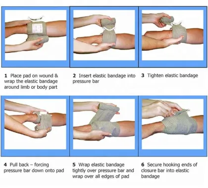Professional first aid bandage Israeli emergency bandage