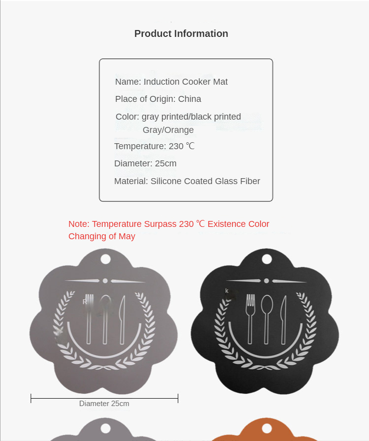 Induction Cooktop Mat