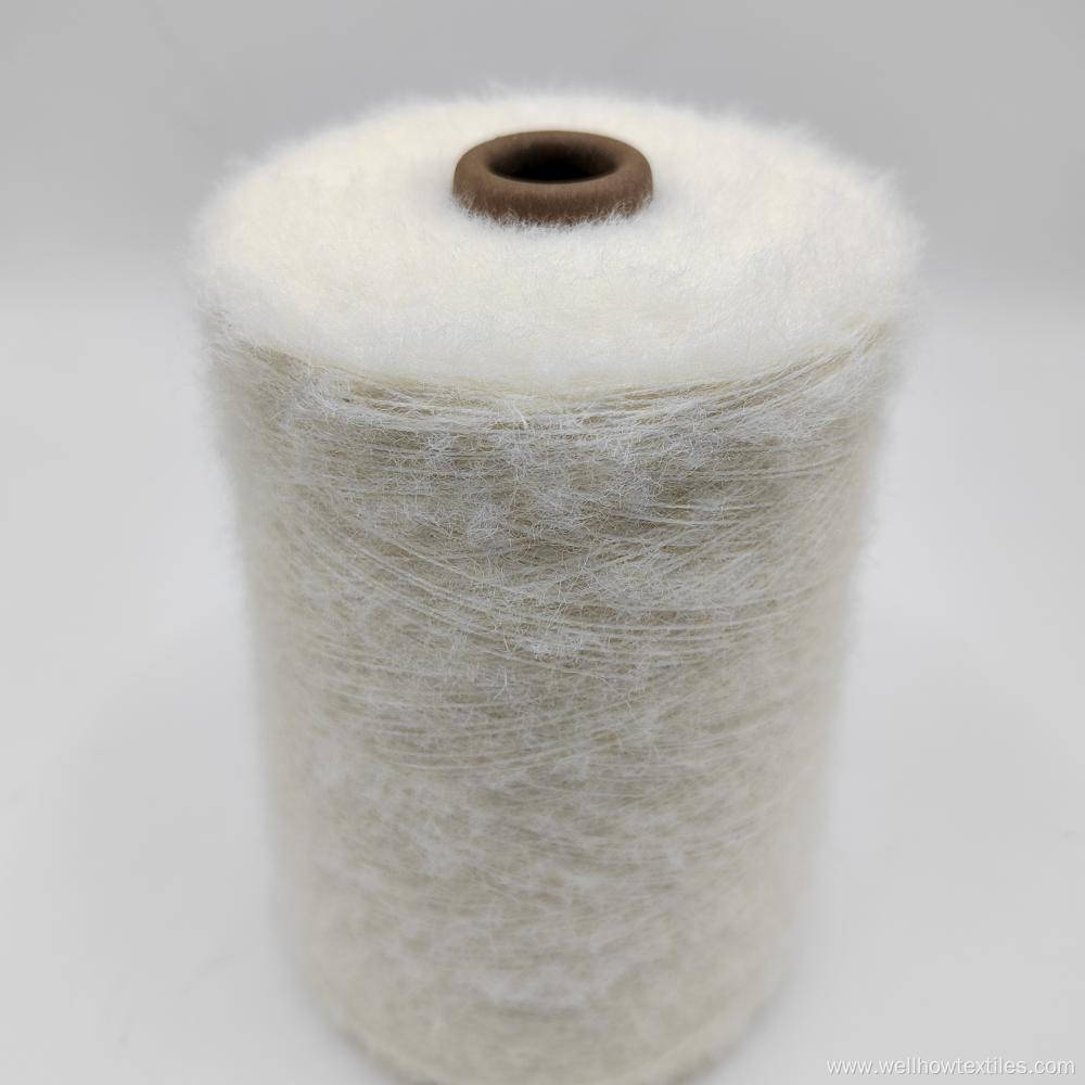 1/10NM 25%NYLON 75%RECYCLE POLYESTER BRUSH YARN