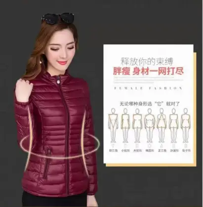 Women's Thin Cotton-padded Coat