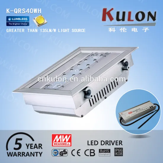 5 years warranty High brightness aluminum 40w led recessed down light