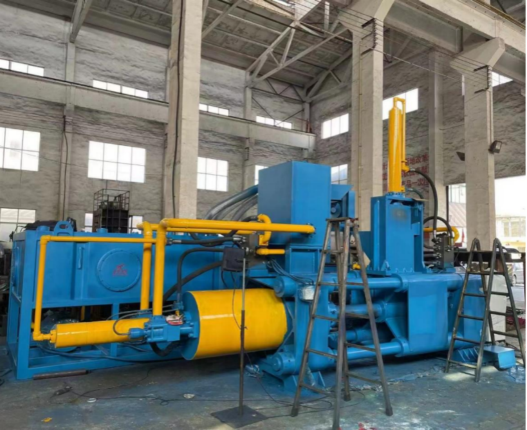 Y83W Series Steel Steel Shavings Chips Briquette Press