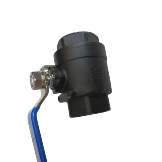 two pieces ball valve Thread Ends Casting Carbon Steel 1000 wog ball valve metal ball valve