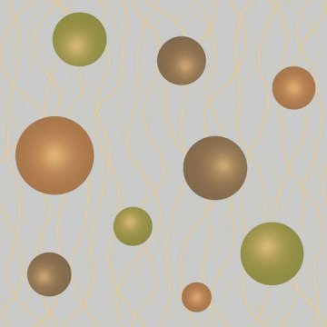 TA4500 golden foil wallpaper paper back