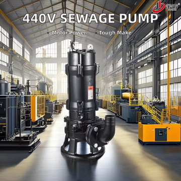 440V Heavy Duty Submersible Sewage Cutter Pump