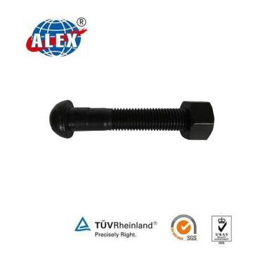 Hot-sale newly design Color Painting Fastening 45# Decrement Fishplate Bolt