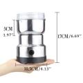 150W Coffee Grinder Electric Mini Coffee Bean Nut Grinder Coffee Beans Multifunctional Home Coffe Machine Kitchen Tool