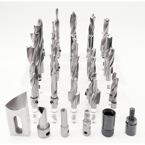 Punti di trapano ad alta velocità per acciaio indurito