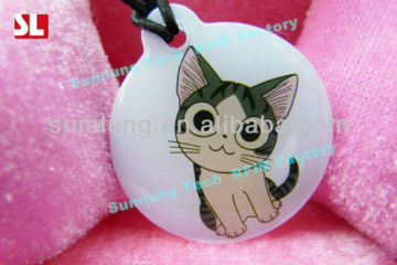creative epoxy card/tag/Cheese cat