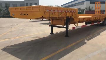 Front Loading Detachable Goosencek LowBed Trailer