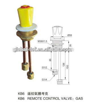high quality laboratory remote control gas valves,widely used in fume hood