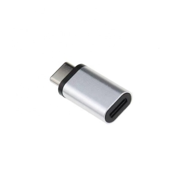 LT Female to Type-C USB-C USB C Male Charging and Data Transmission Adapter