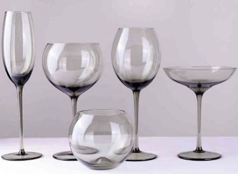 High-end Primary Color Wedding Glass Wine Cups/Juice Glass