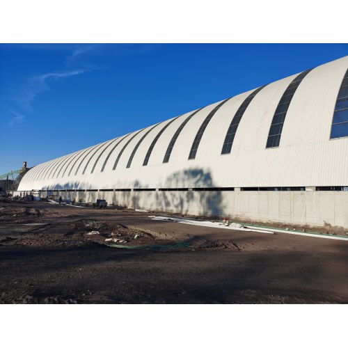 Proyecto de cerramiento del patio de materiales Wugang No.7