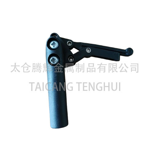 Trava de roda de plástico eficiente com alça curta