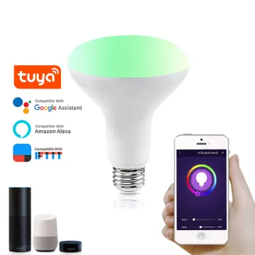 RGB Color Changing Speaker Bulb Alexa Tuya