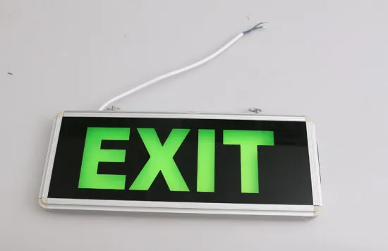 Eco Friendly Ip30 Led Emergency Sign Light 1.5h Burning Time