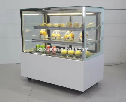 6 Feet cake display refrigerator with LED lighting