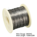 UXCELL 1pcs Heating Resistor Wire Nichrome 32/30/28/27/24/22/21/20AWG 100/50/20m Length Resistance Wires for Heating Elements