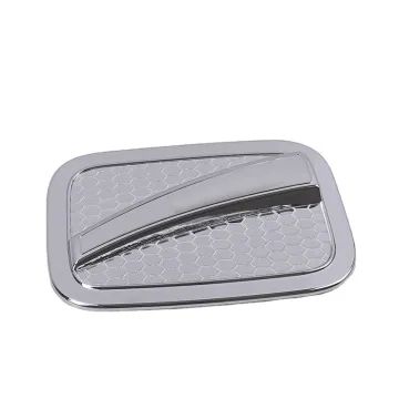OEM Chrome Plated Carbon Fiber Exterior Accessories for Toyota Vios 2008-2019 Fuel Tank Decoration Patch