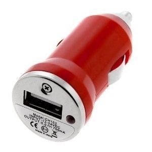 Red Power Apple Iphone Car Chargers Usb 5v Dc For Apple Iphone 4 / 4g