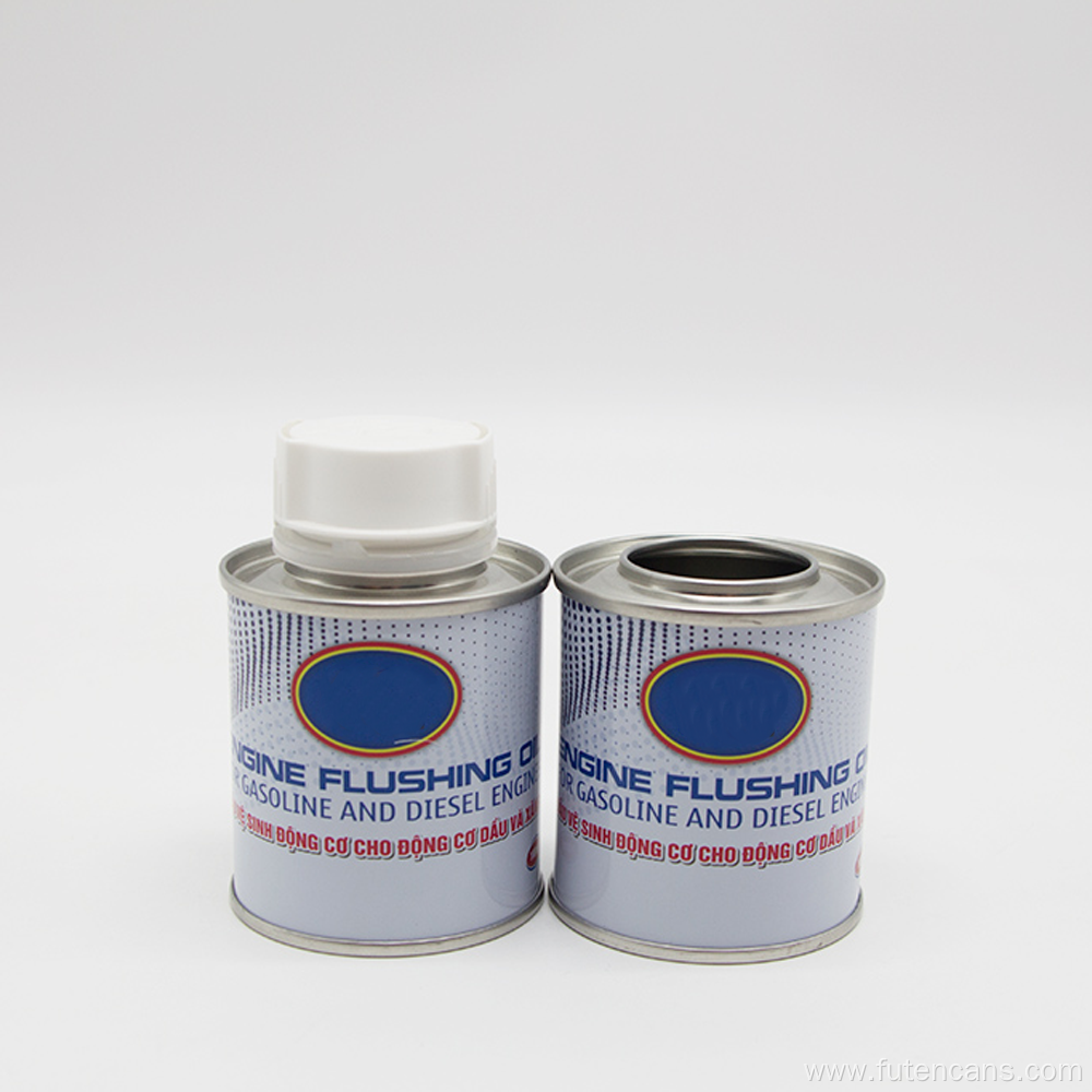 Empty Fuel Additive Tin Can