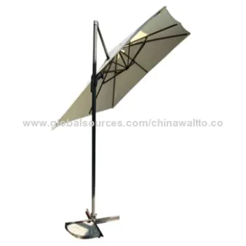 Roman Hanging Umbrella, Made of Aluminum Tube and 250g Polyester Fabric