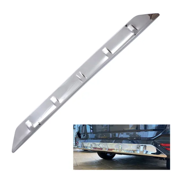 ODM OEM Stainless Steel Chromed Rear Bumper Scuff Plate for Toyota Voxy 90 2022