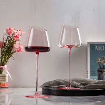 High -End Flaming Bird Crystal Rotwein Goblets - Luxus -Glas -Tassen mit Geschenkbox Großhandel