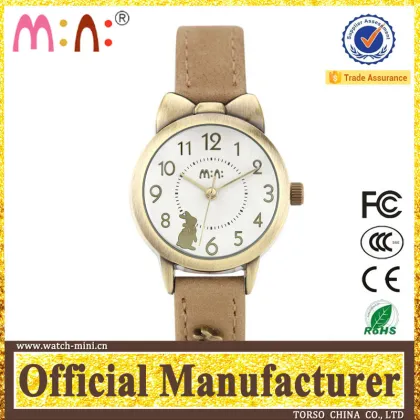 Rush Antique case vogue watches, rustic style clock parts quartz