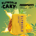 HOT Sale USA Elfworld Caky 7000 Vape dùng một lần