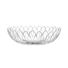 Hollow out round basket fruit wire mesh basket