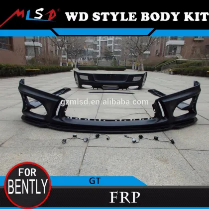 Auto Car Bumper WD Style High Quality FRP Material Body Kits for Bentley Continental GT