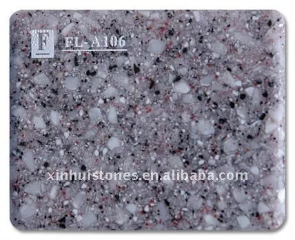 Composite Acrylic artificial pink stone