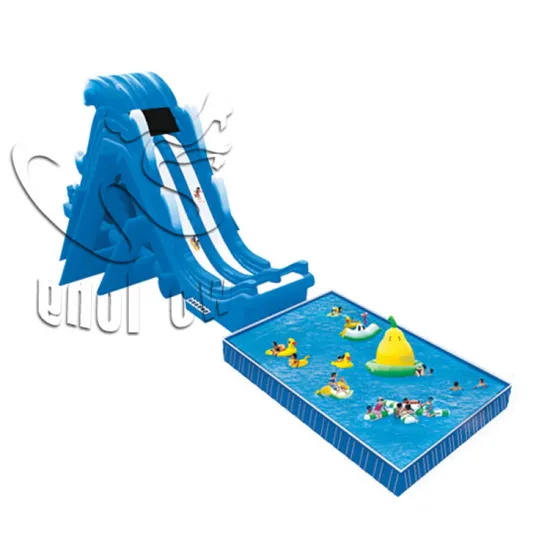 outdoor commercial water slide bounce castle inflatable water slide