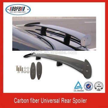 rear carbon fiber spoiler universal spoiler for sedan cars