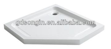 Shower tray with bounce drainer (DD-90)