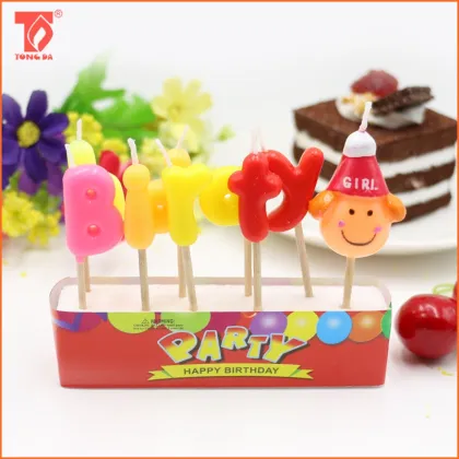 Fancy Tongda brand birthday candle