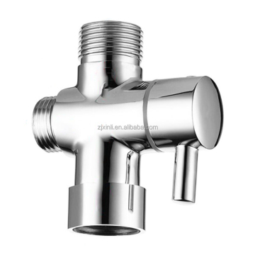 Accessori per rubinetti da bagno in ottone con finitura cromata - X13529 Miscelatore doccia Diverter d'acqua