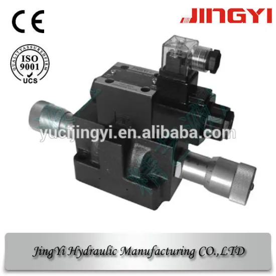SDF-06 Hydraulic solenoid speed control valve for injection blow molding machine