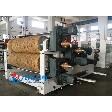 PVC laminate flooring making machine