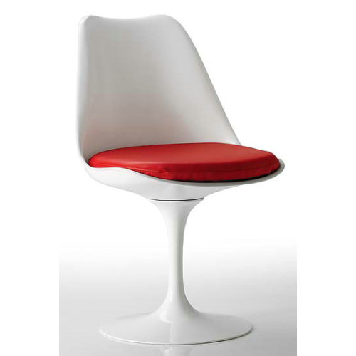 Tulip Armless Chair Fibreglass Dining chair