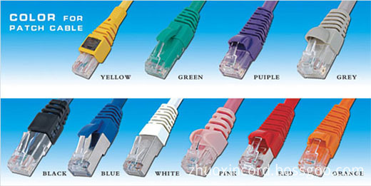 colorful patch cord