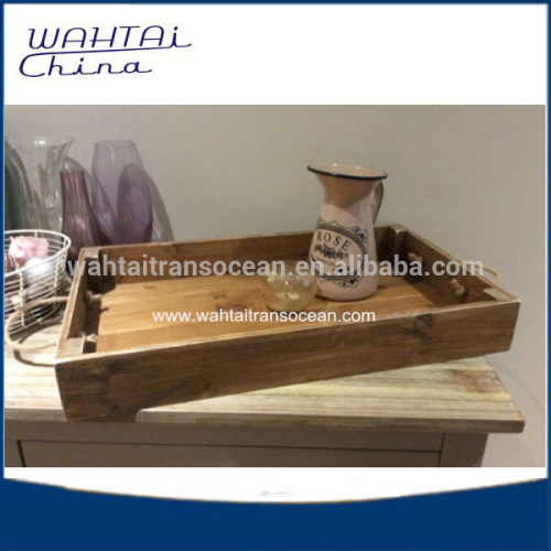 Customized Wooden Tray /Rustic Wooden Tray for Serving