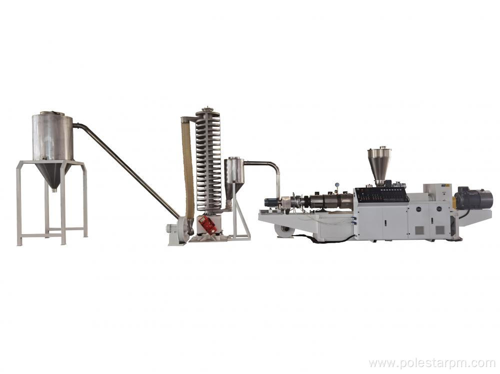 11 Twin Screw PVC Granulating Extruder