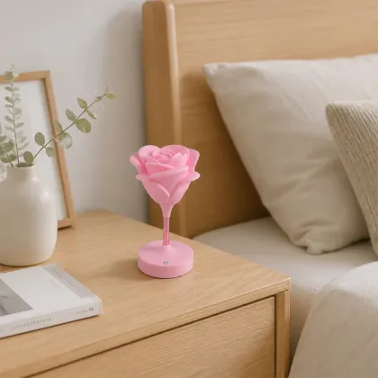 Rose Shape Light Living Room Decor Ambient Light