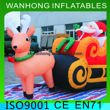 New Design Cheap Nylon Fabric Inflatable Christmas gift
