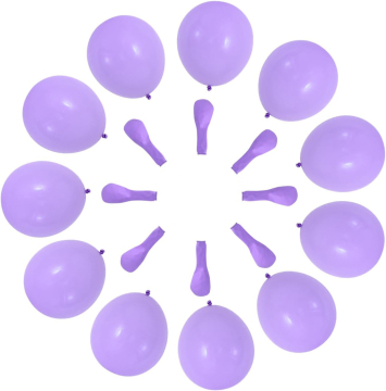 Lavender purple latex balloons