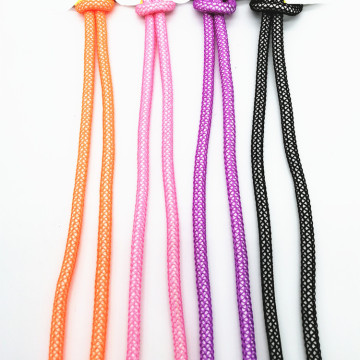 Corda de cordão redonda de designer personalizada para sapatos de moletom